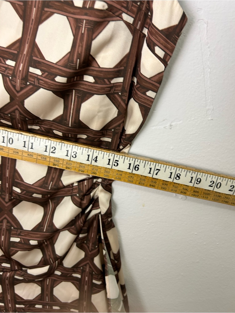 Misa Los Angeles Alodia Chocolate Brown Satin Midi Dress Size S - Picture 12 of 16